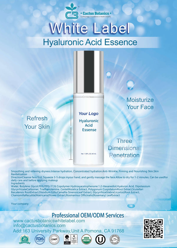 Hyaluronic Acid Essence White Label