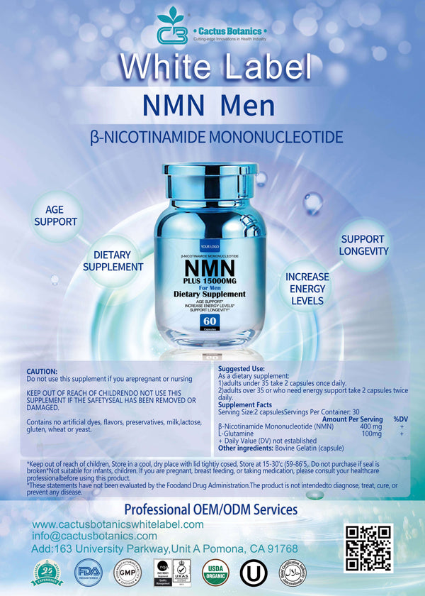 NMN Men Beta Nicotinamide Mononucleotide