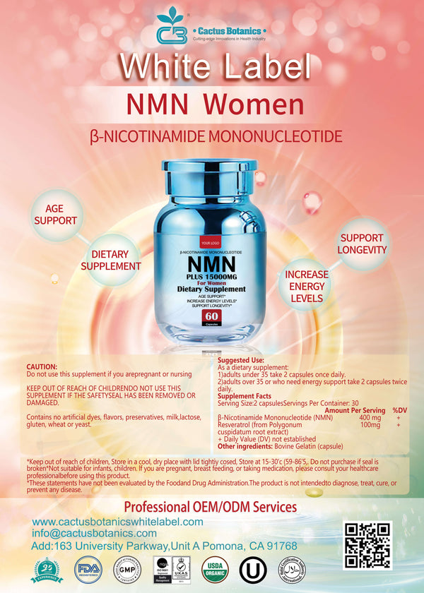 NMN Women Beta Nicotinamide Mononucleotide